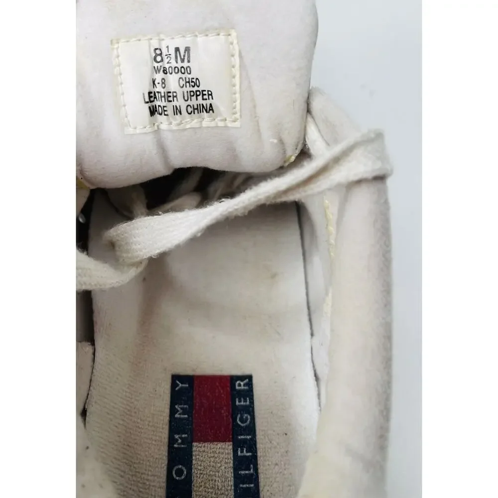 Women’s Tommy Hilfiger Shoes White Lace-up Shoes for Size 8.5